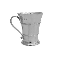 Art Deco Silver  Pint Mug 1943